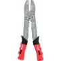 Gofrēšanas knaibles ks tools 115.1231, 220 mm – izolētiem un neizolētiem spailēm