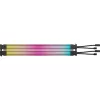 iCUE ARGB PSU kabeļu sloksnes, LED lentes 2x 240mm, barošanas bloka kabelim