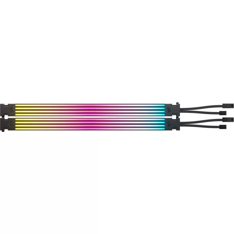 iCUE ARGB PSU kabeļu sloksnes, LED lentes 2x 240mm, barošanas bloka kabelim