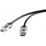 HDMI kabelis SpeaKa professional SP-6344128 4K Ultra HD, 1 m garš