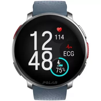 Polar Vantage V3 - Alumīnijs - Sporta pulkstenis ar siksniņu - Silikons - Displejs 3.5 cm (1.39 inch) - 32GB - Bluetooth - 57 g - debeszils (900108892)