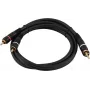 RCA (Cinch) audio kabelis Omnitronic 30209352 2x2 0,3 m