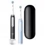 Oral-B iO3 Series elektriskā zobu birste, matēti melna/ledus zila