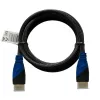 HDMI kabelis SAVIO CL-02 1.5 m — HDMI 1.4, 4096×2160, ARC, Ethernet, apzeltīti kontakti