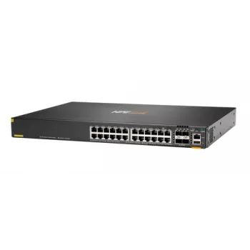 HPE Aruba Networking CX 6200F 24G 4SFP+ Slēdzis - L3 pārvaldīts - 24x Gigabit + 4x 10G SFP+