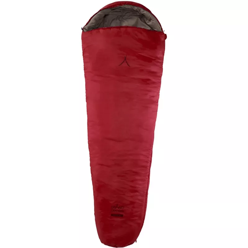 Guļammaiss Grand Canyon KANSAS 190 Red — viegls 3 sezonu modelis