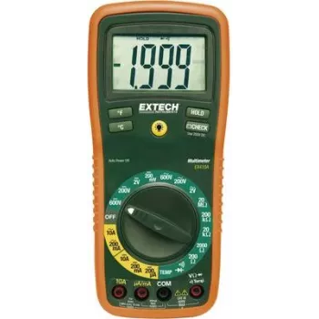 Extech EX410A rokas multimetrs digitālais CAT III 600 V, displejs (skaitīšana): 2000 (EX410A)