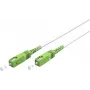 Goobay 59598 Šķiedru optikas kabelis 10 m SC/APC FTTH OS2 Balts (59598)