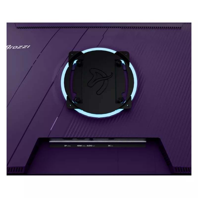 Arozzi Nova 24 collu (60.5 cm) Full HD 1920×1080 LED monitors, 1 ms, 16:9, 178°, VESA, violets, ar skaļruņiem