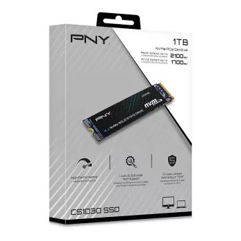 PNY CS1030 1 TB M.2 PCI Express 3.0 NVMe 3D NAND SSD