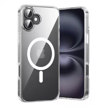 Aizsargmaciņš Vention KUGT0-20 iPhone 16 Plus, caurspīdīgs, MagSafe saderīgs