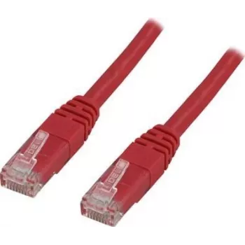 Tīkla kabelis Deltaco UTP sarkans 0,5 m RJ-45 Cat6