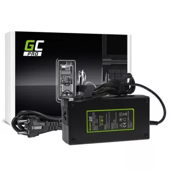 Strāvas adapteris Green Cell AD56P 150W 19.5V 7.7A ASUS klēpjdatoriem, iekštelpām, melns