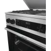 Gorenje GKS6C71XF Brīvi stāvoša plīts ar cepeškrāsni Sudraba