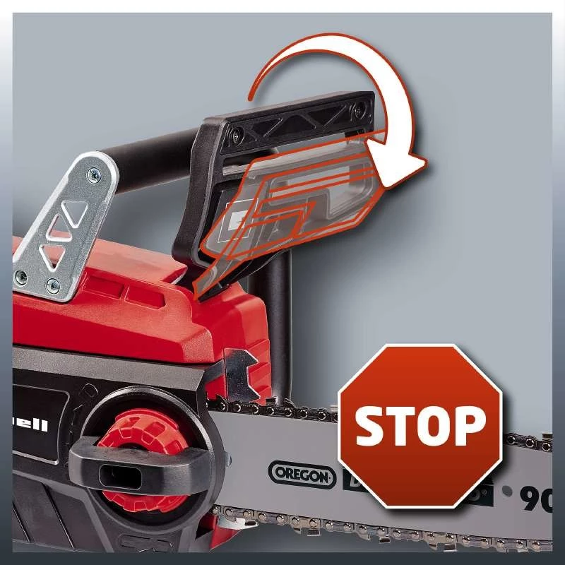 Einhell GE-LC 18 Li Komplekts 2400 RPM Melns, Sarkans