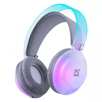 Bezvadu galvas saites austiņas DEFENDER Freemotion B651 — binurālas, slēgtas akustikas, 20–20000 Hz, 105 dB, USB-C, AUX