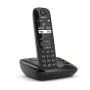 Gigaset AS690A analogais/DECT telefons ar zvanītāja ID, melns