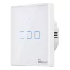 Sonoff T2 EU TX 3-kanālu viedais sienas slēdzis Wi‑Fi + RF 433