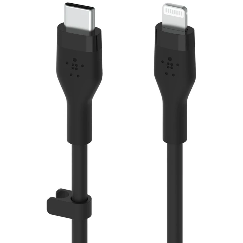 Belkin USB-C uz Lightning kabelis 2m melns CAA009BT2MBK