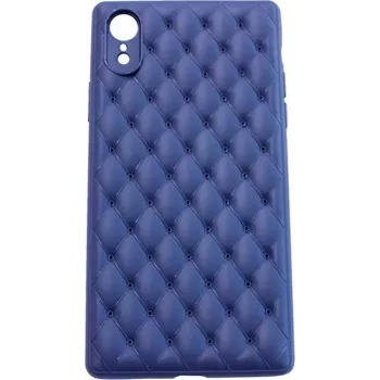 Telefona maciņš Devia Charming sērija iPhone XR, zils — aizsargājošs aizmugures vāciņš