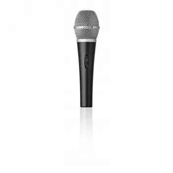 Beyerdynamic TG V35d s — vadu skatuves/uzstāšanās mikrofons, 30–18000 Hz, 600 Ω, 50×186 mm, melns/sudrabs
