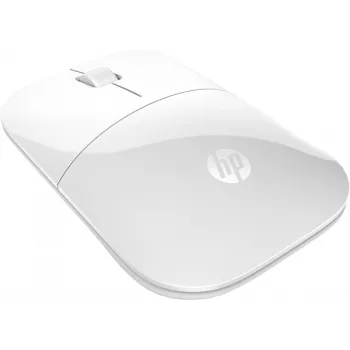 HP Z3700 balta bezvadu pele, abpusēja, optiska, RF bezvadu, 1200 DPI, balta