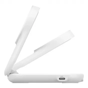 Belkin Qi2 bezvadu lādētājs iekštelpām USB ātra uzlāde balts 1.5m