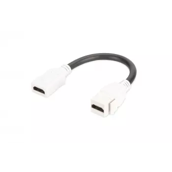 Digitus HDMI 2.0 Keystone modulis ar 12 cm kabeli (sieviete/sieviete)