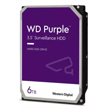 Iekšējais cietais disks Western Digital 6 TB 3.5 collu Serial ATA WD63PURZ