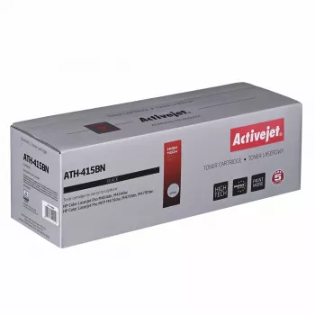 Activejet ATH-415BNX Toner (aizstāj HP 415X HP415X W2030X; Supreme; 7500 lpp; melns)