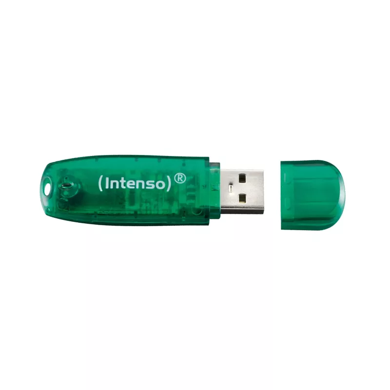 USB zibatmiņa Intenso 8GB, zaļa, USB 2.0 (3502460)