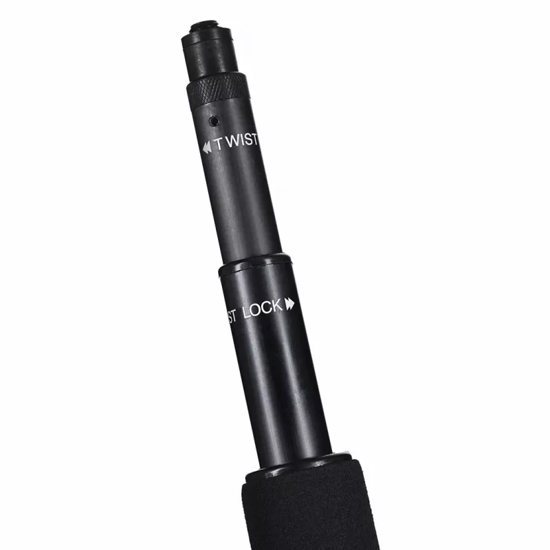 RØDE Micro Boompole – viegls teleskopiskais mikrofona bums, garums 844 mm, svars 396 g, kompakts salocīts augstums 33 mm