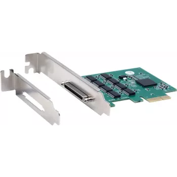 PCIe seriālā karte Exsys EX-46028 — 8 portu RS-232 ar astoņkāja kabeli