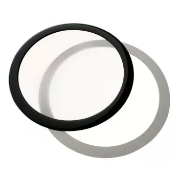 DEMCiflex DF0496 apaļš putekļu filtrs 200 mm, melns/balts