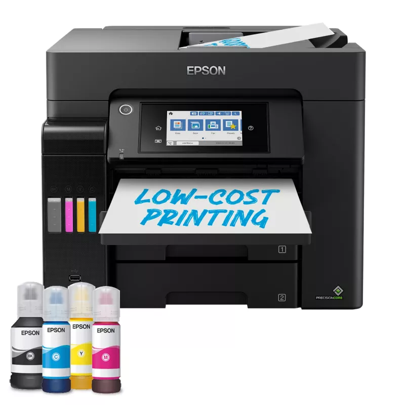 Epson EcoTank ET-5855 Daudzfunkciju tintes printeris A4 4800x2400 DPI 25 ppm Wi-Fi