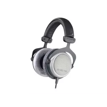 Beyerdynamic DT 880 PRO Austiņas Vadu Galvas saite Mūzika Melna, Sudraba