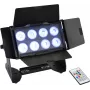 LED mazgāšanas gaisma EUROLITE Multiflood 41606250 8×10W RGBW — skatuves/instrumentu apgaismojums