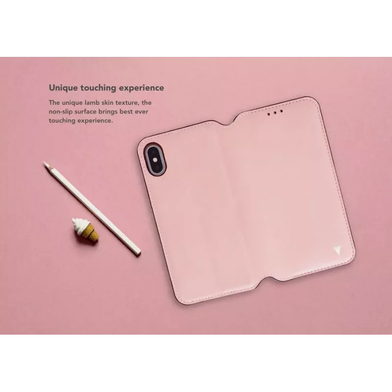 Folio maciņš VixFox iPhone 7/8 — rozā