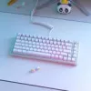 Keycap komplekts GLORIOUS GMMK ABS Doubleshot V2 UK izkārtojums Balts — nomaiņas taustiņi mehāniskajām tastatūrām