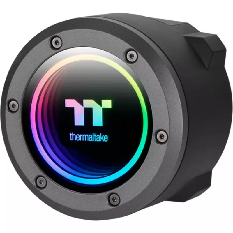 Thermaltake TH420 V2 ARGB procesora šķidruma dzesētājs 14 cm melns