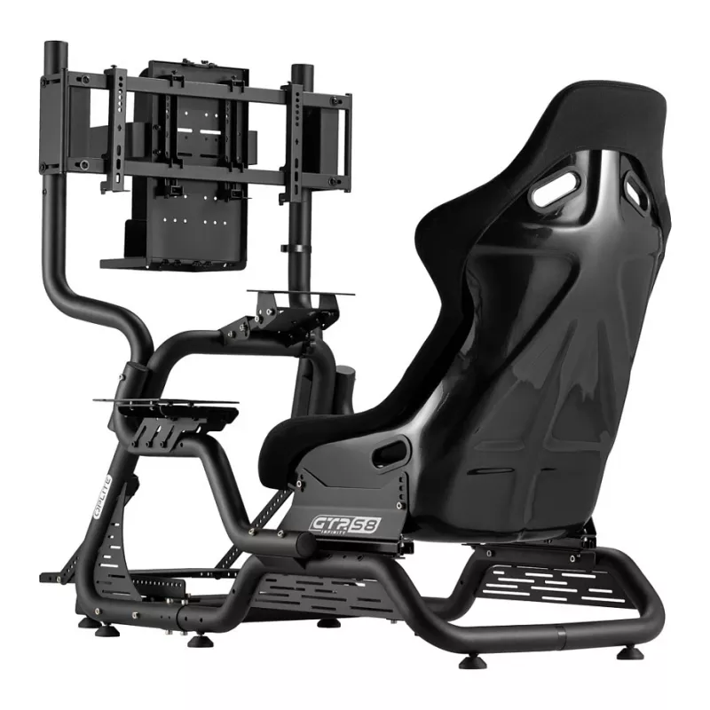 OPLITE Cockpit GTR S8 Infinity Force melns mazumtirdzniecība (Kravas piegāde)