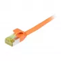 Synergy 21 savienojuma kabelis RJ45 CAT6A 500MHz oranžs S/FTP tievs apaļš - Digitālais/datu kabelis (S2179)