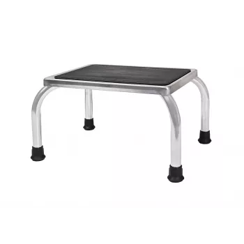 Vannas sols (dušas ķeblītis) ActionMed SW200AM — melns, neslīdoša virsma un kājas, maks. lietotāja svars 120 kg