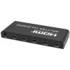 Qoltec 51799 Aktīvs HDMI sadalītājs 4 x HDMI 4K x 2K | 6Gb/s | 60Hz