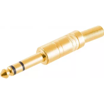 Vadu savienotājs ShiverPeaks BS50200-G 6.3 mm zelts