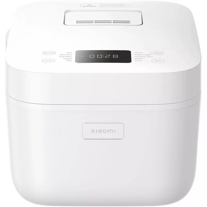Multifunkcionāls rīsu plīts Xiaomi 3L 710W Balts — alumīnija iekšējais katls, kompakts