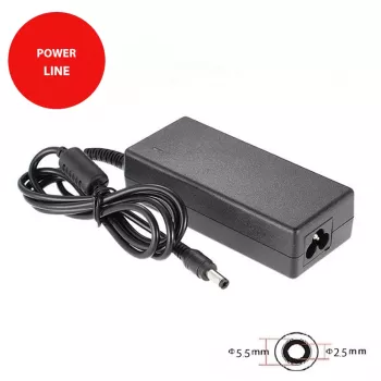Strāvas adapteris invertors Extra Digital AS90F5525 90W Melns