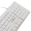 Mehāniskā spēļu tastatūra White Shark TACHI-W-US — kompakts TACHI balts izkārtojums