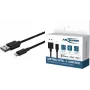 Ansmann 1700-0131 USB kabelis 1 m USB A Lightning Melns (1700-0131)