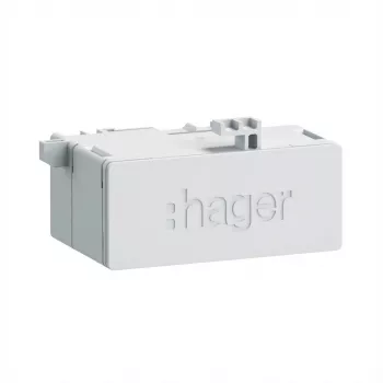 Tīkla kabelis Hager Tehalit HTV Buchse ZZ45WAN2PP RJ45 Patch 180° CAT6A Balts